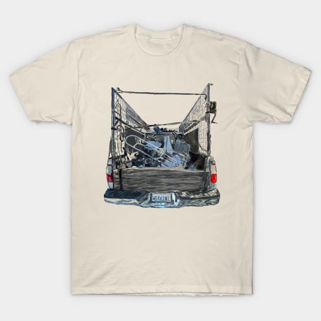 Workin1 T-Shirt by adelgadoart